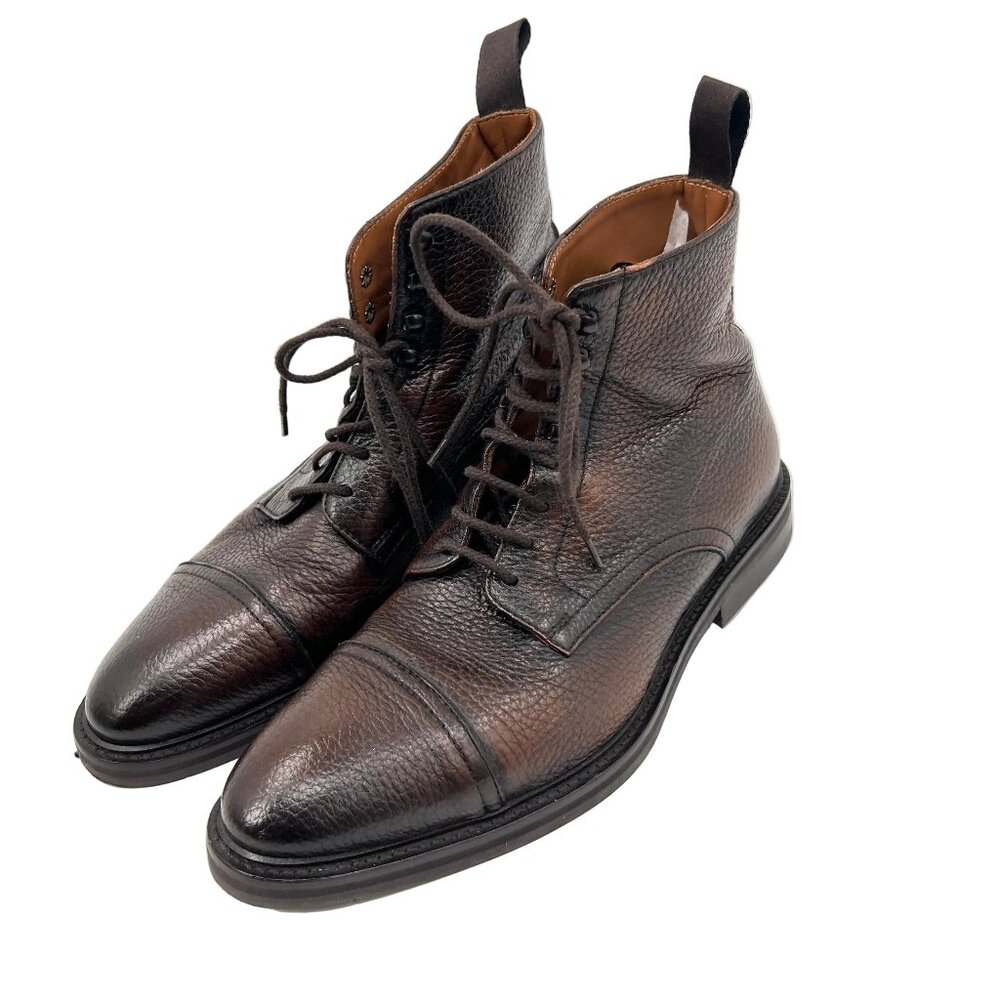 Harry Rosen Lavarazione Blake Leather Laceup Boots